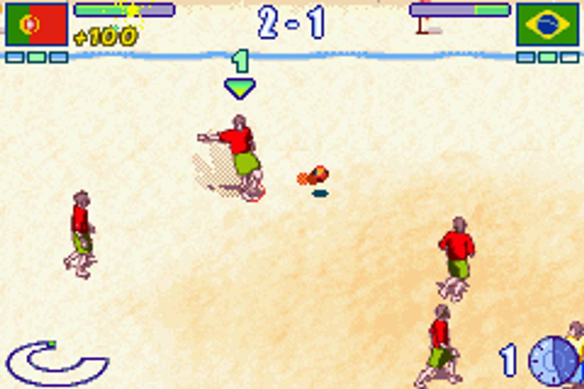 Ultimate Beach Soccer ROM - GBA screenshot 3