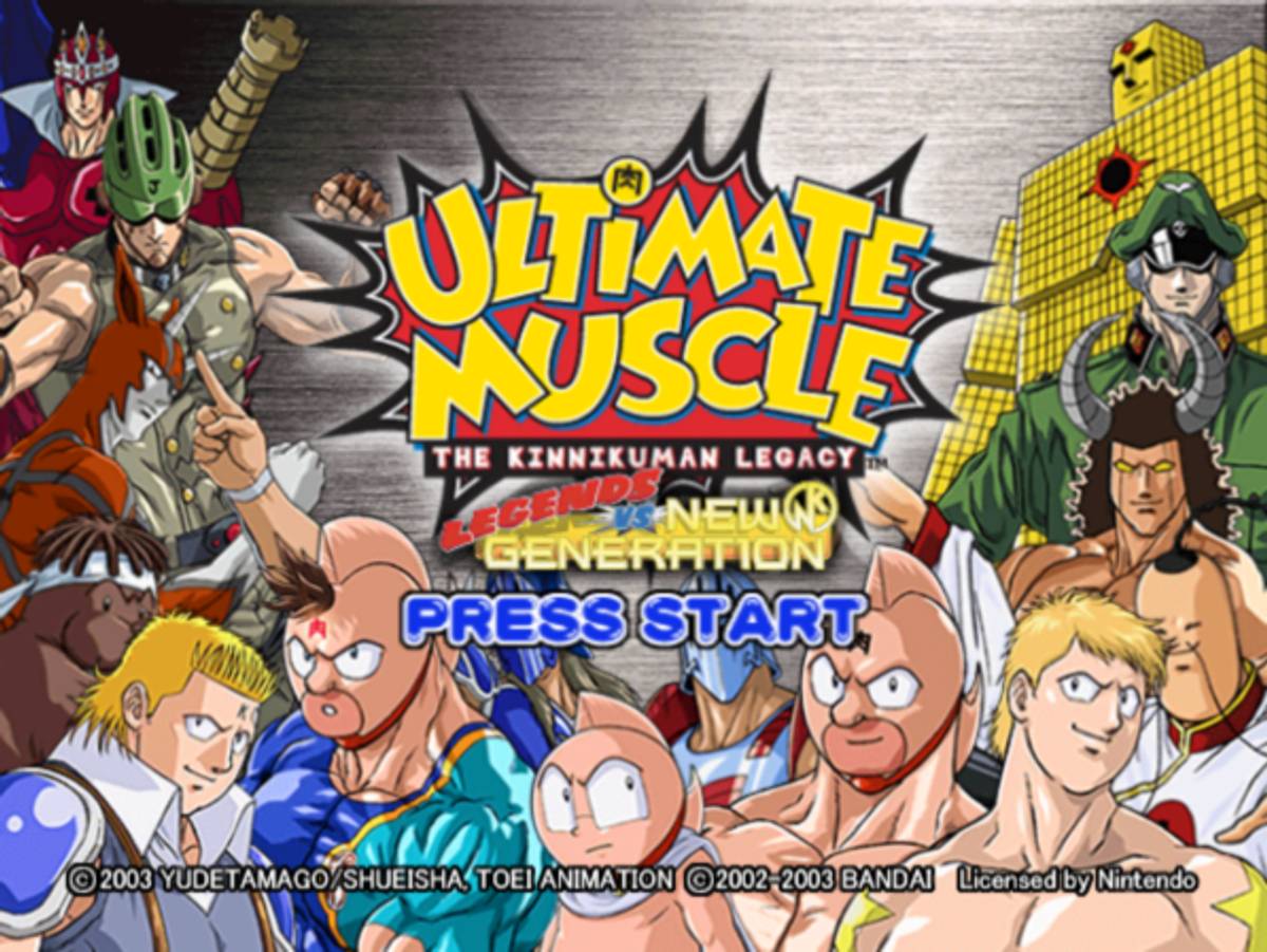 Ultimate Muscle: Legends vs. New Generation ISO - GameCube screenshot 1