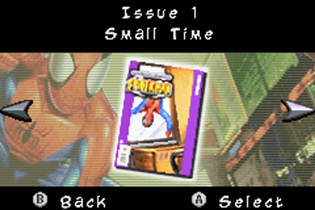 Ultimate Spider-Man ROM - GBA screenshot 3