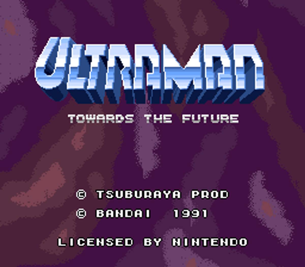 Ultraman ROM - SNES screenshot 1
