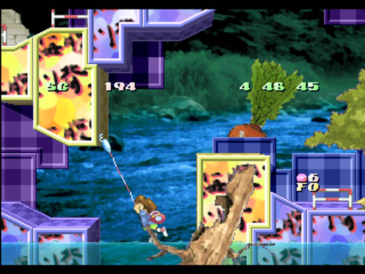 Umihara Kawase: Shun ISO - PS1 screenshot 3