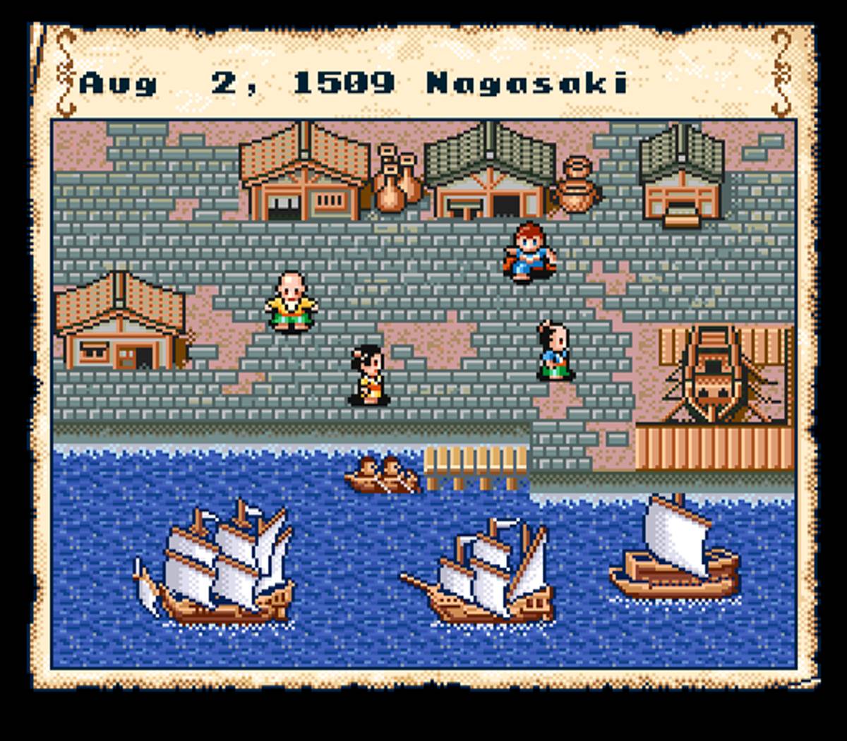 Uncharted Waters ROM - SNES screenshot 4
