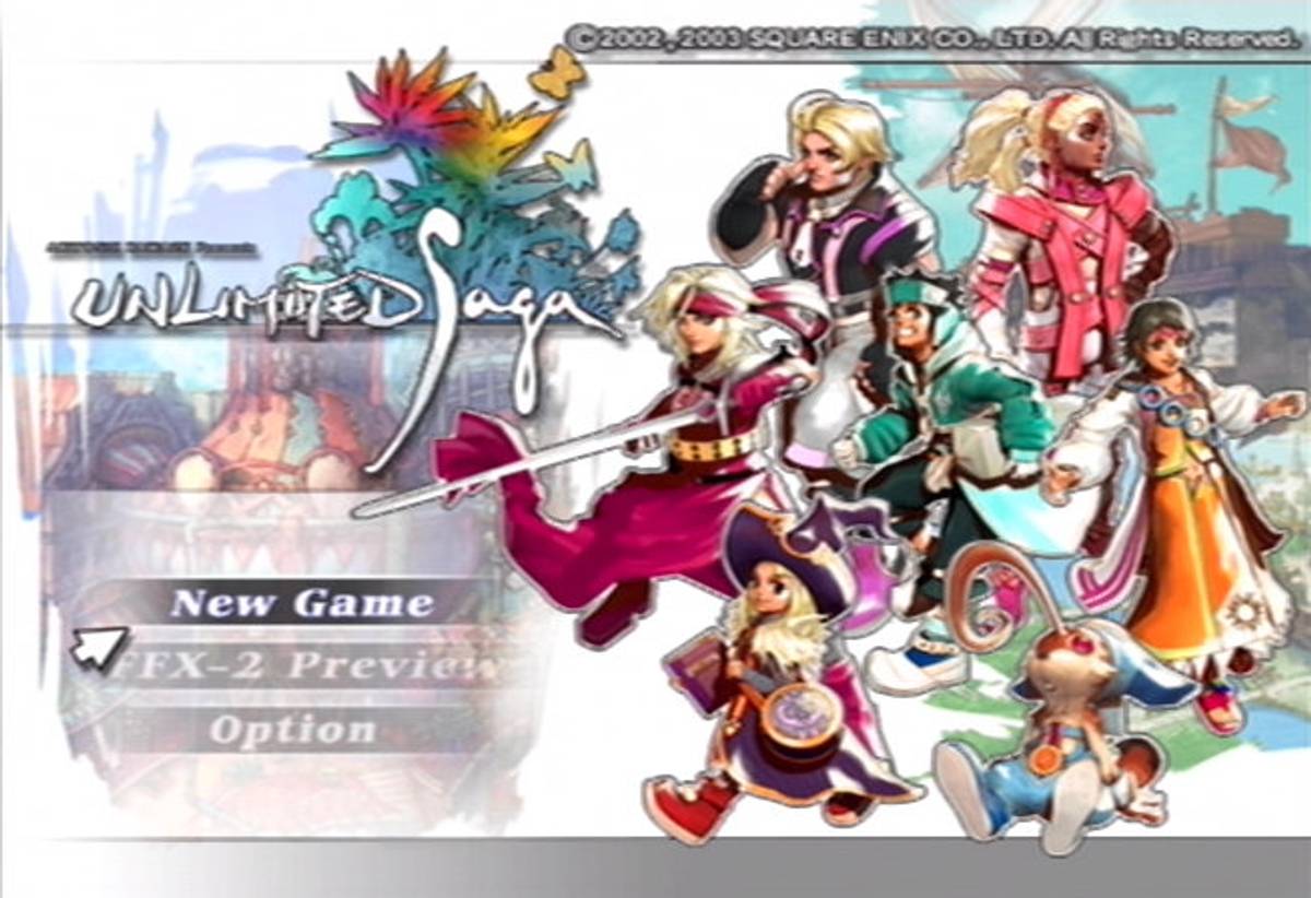 Unlimited Saga ISO - PS2 screenshot 1