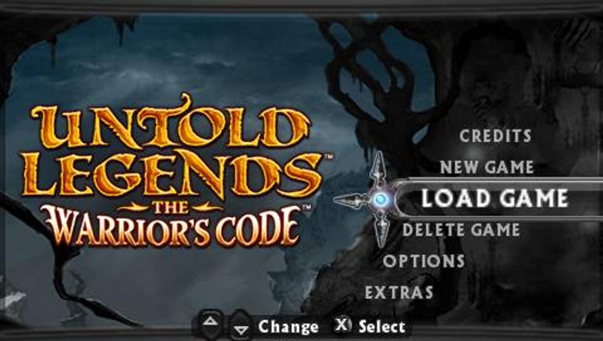 Untold Legends: The Warrior's Code ISO - PSP screenshot 1
