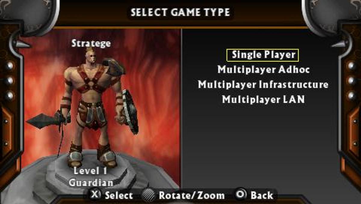 Untold Legends: The Warrior's Code ISO - PSP screenshot 4