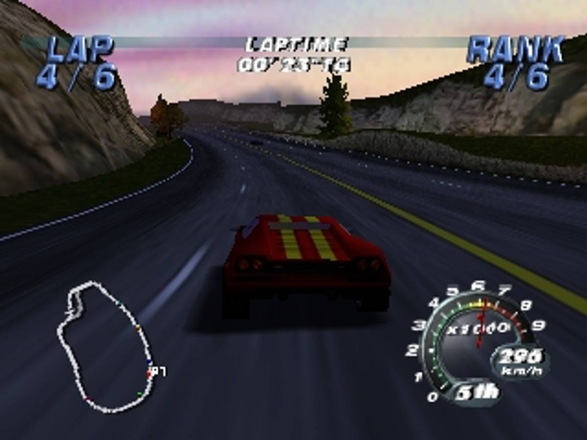 automobili Lamborghini ROM - N64 screenshot 2