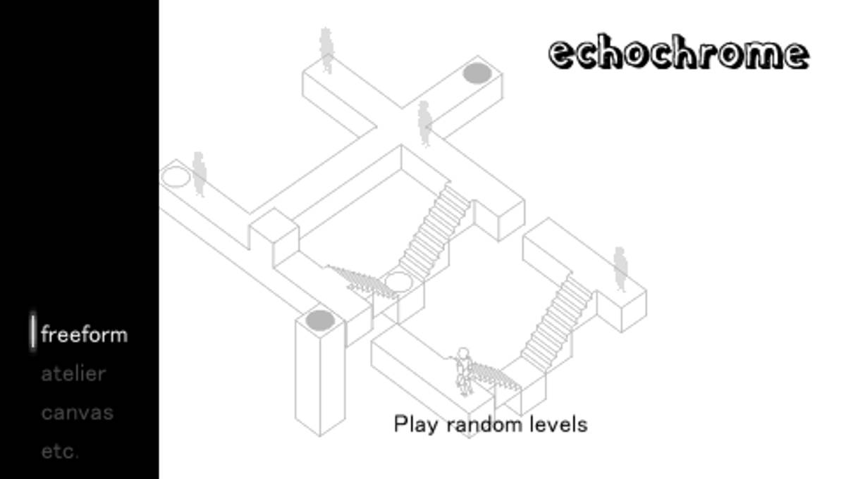 echochrome ISO - PSP screenshot 2