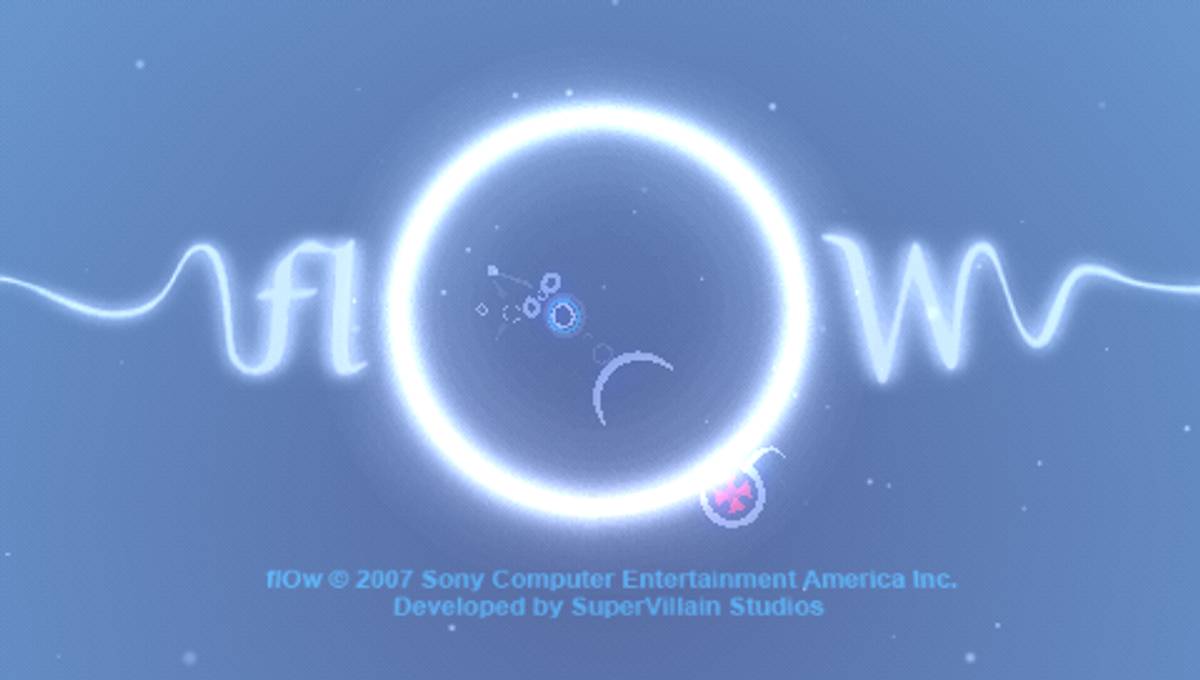 flOw ISO - PSP screenshot 2
