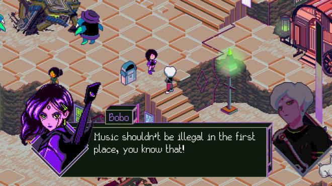 Keylocker | Turn Based Cyberpunk Action screenshot 1