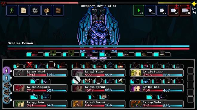 Legends of Dragaea: Idle Dungeons screenshot 1