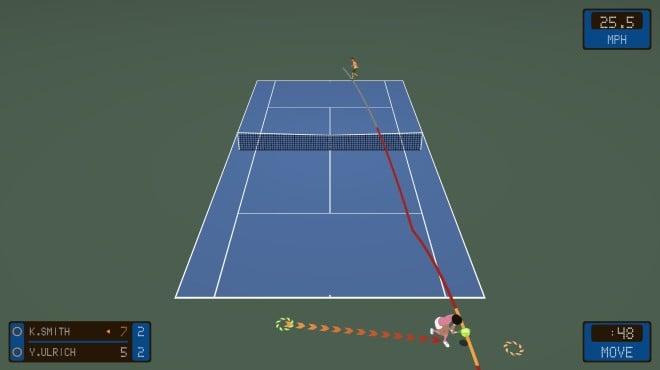 Line Clipper: Tennis Tactics screenshot 1
