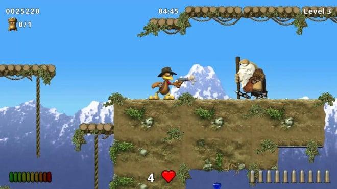 Moorhuhn Jump and Run 'Traps and Treasures 2' screenshot 1