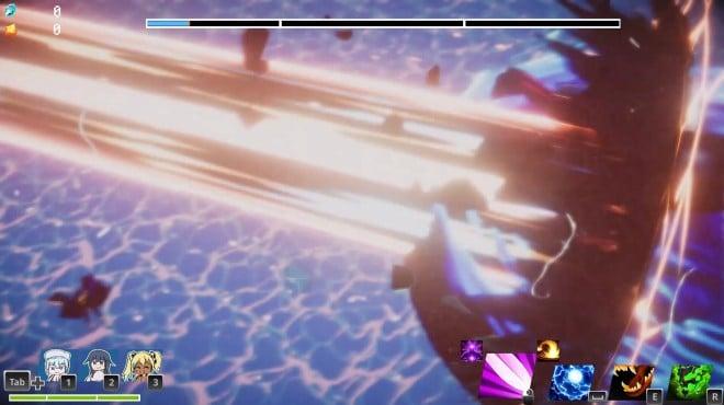 OCEANIDES of the World's End: Legend of the Big-Breasted Swimsuit Beauty Guardian screenshot 1