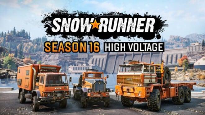 SnowRunner High Voltage Update v39 0 incl DLC-RUNE Download Torrent [PC GAME]
