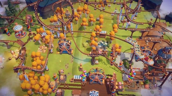 Oddsparks An Automation Adventure Coaster Rush-RUNE screenshot 1