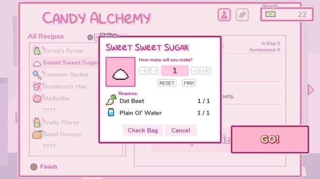 Syrup 2: Candy Alchemy RPG (v0.4.7) screenshot 1
