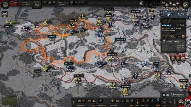 Unity of Command II Ardennes 44-RUNE screenshot 2