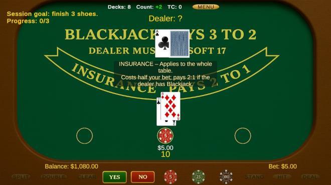 Classic Blackjack screenshot 1