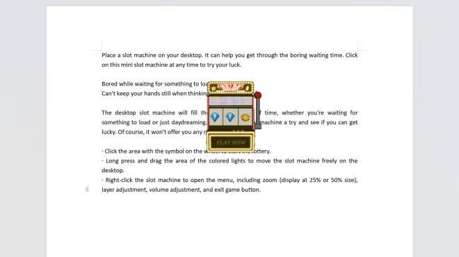Desktop Slot screenshot 1