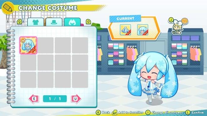 Hatsune Miku Logic Paint S Plus SNOW MIKU Sky Town-TENOKE screenshot 2