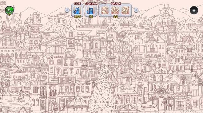 Hidden Cats in Christmas screenshot 1