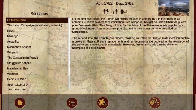 Napoleons Eagles Game of the Napoleonic Wars La Marseillaise-TENOKE screenshot 1