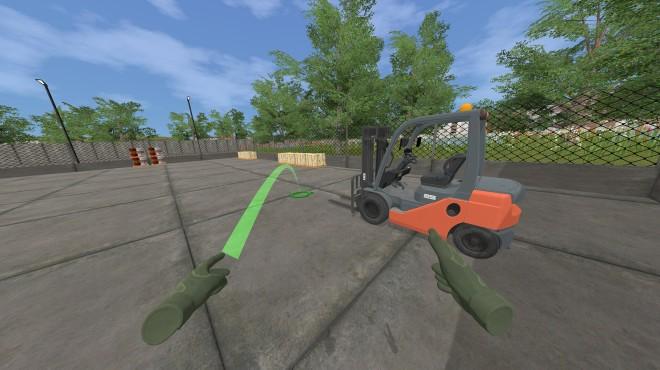 Forklift Driving Simulator VR screenshot 1