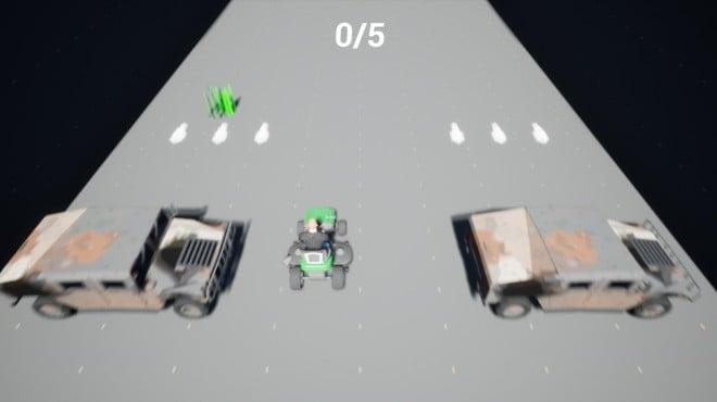 Lawnmower game Ufo Chase 2 screenshot 1