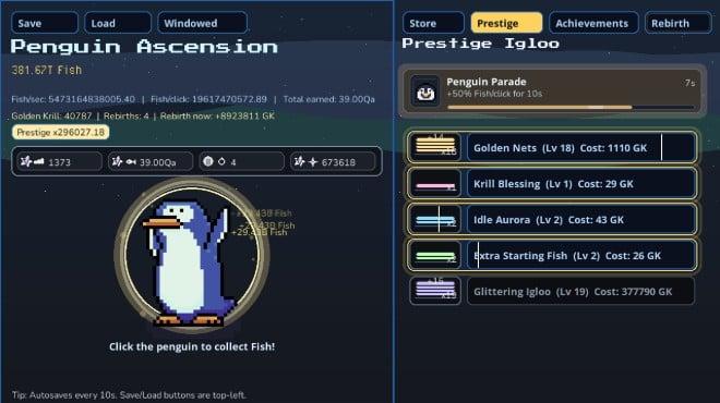Penguin Ascension screenshot 2