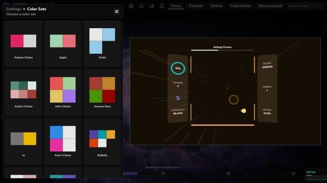 Rhythia screenshot 1
