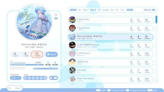 Rizline screenshot 1