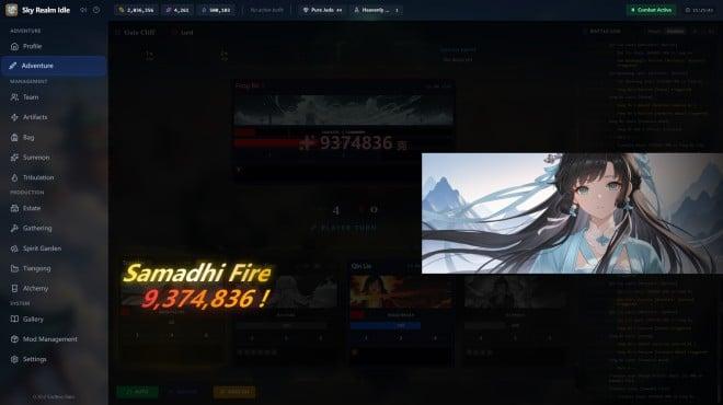 Sky Realm Idle-TENOKE screenshot 2