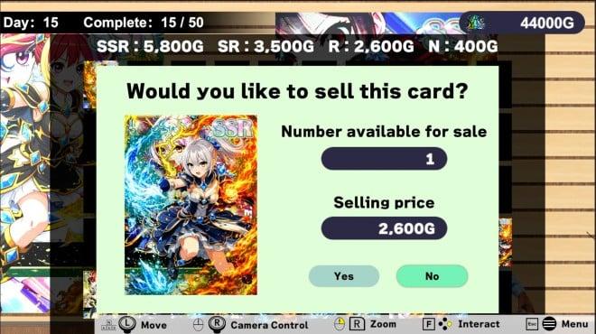 Isekai Mage Girl Gacha Pull Simulator: Elemental Card Collection screenshot 2