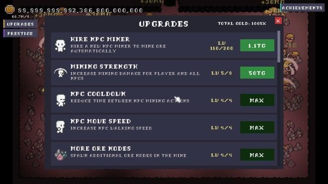 Minecremental screenshot 2