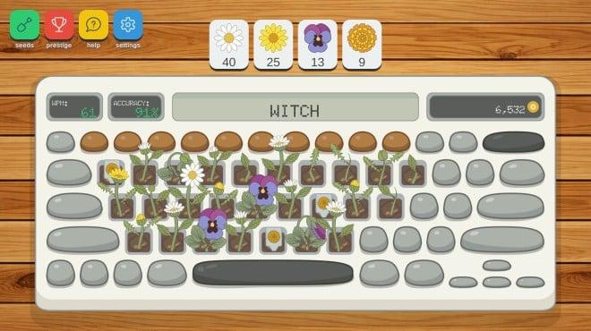 Qwerty Garden screenshot 1