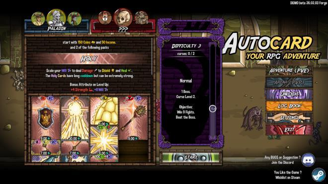 Autocard - Your RPG Adventure screenshot 2