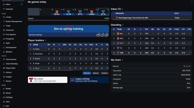 Baseball Legacy Manager 26 screenshot 2
