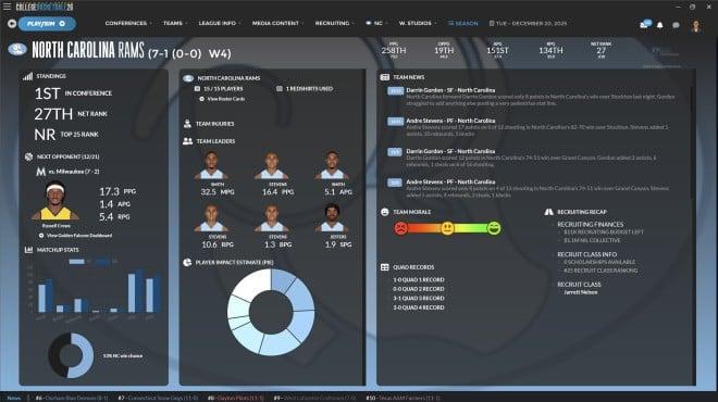 Draft Day Sports: College Basketball 2026 screenshot 2