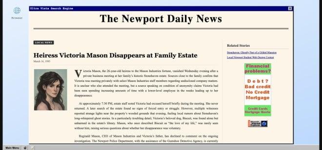 Gumshoe Detective Agency: The First Case screenshot 1