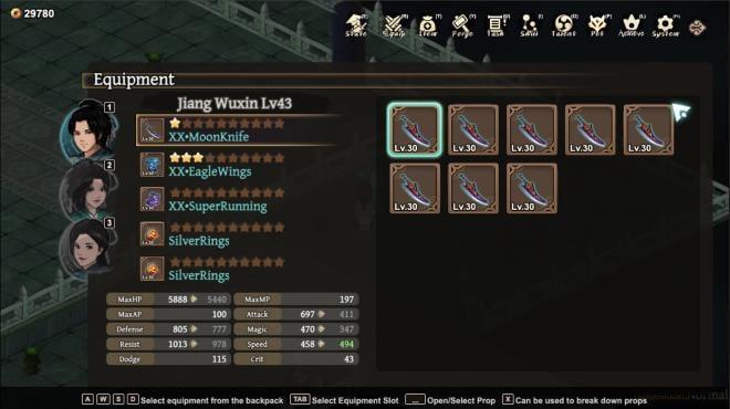 Legend of Swords II screenshot 2