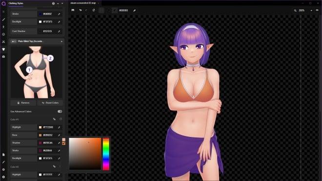 Mannequin Character Generator screenshot 2