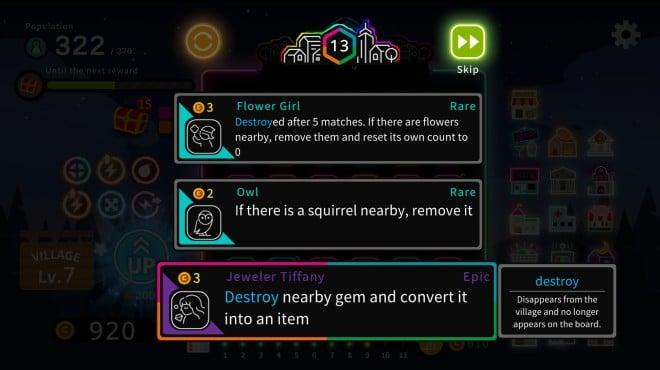 Neon Village-TENOKE screenshot 1