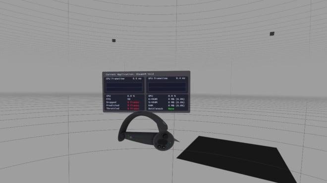OpenVR Metrics screenshot 2