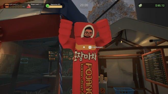 POJANGMACHA Korean Street Food Management Simulator-TENOKE screenshot 2
