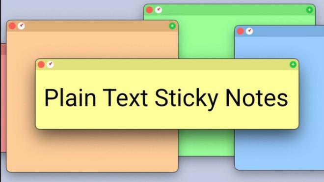 Plain Text Sticky Notes Download Torrent [PC GAME]