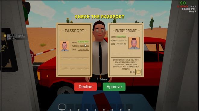 Toll Booth Simulator screenshot 1