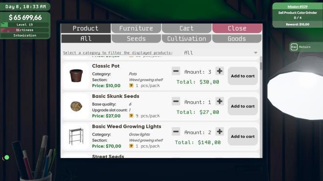 Weed Supermarket Simulator screenshot 1