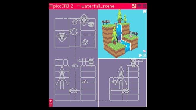 picoCAD 2 screenshot 1