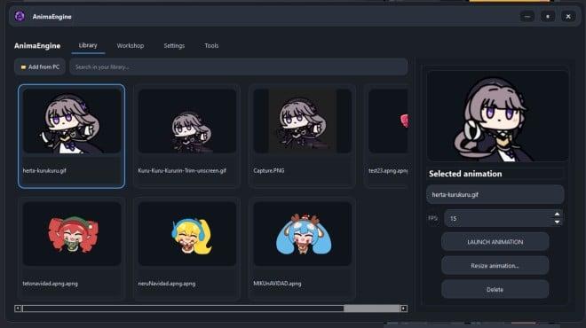 Anima Engine screenshot 2