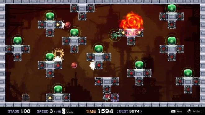 Crash Puzzle Hammer-San screenshot 1